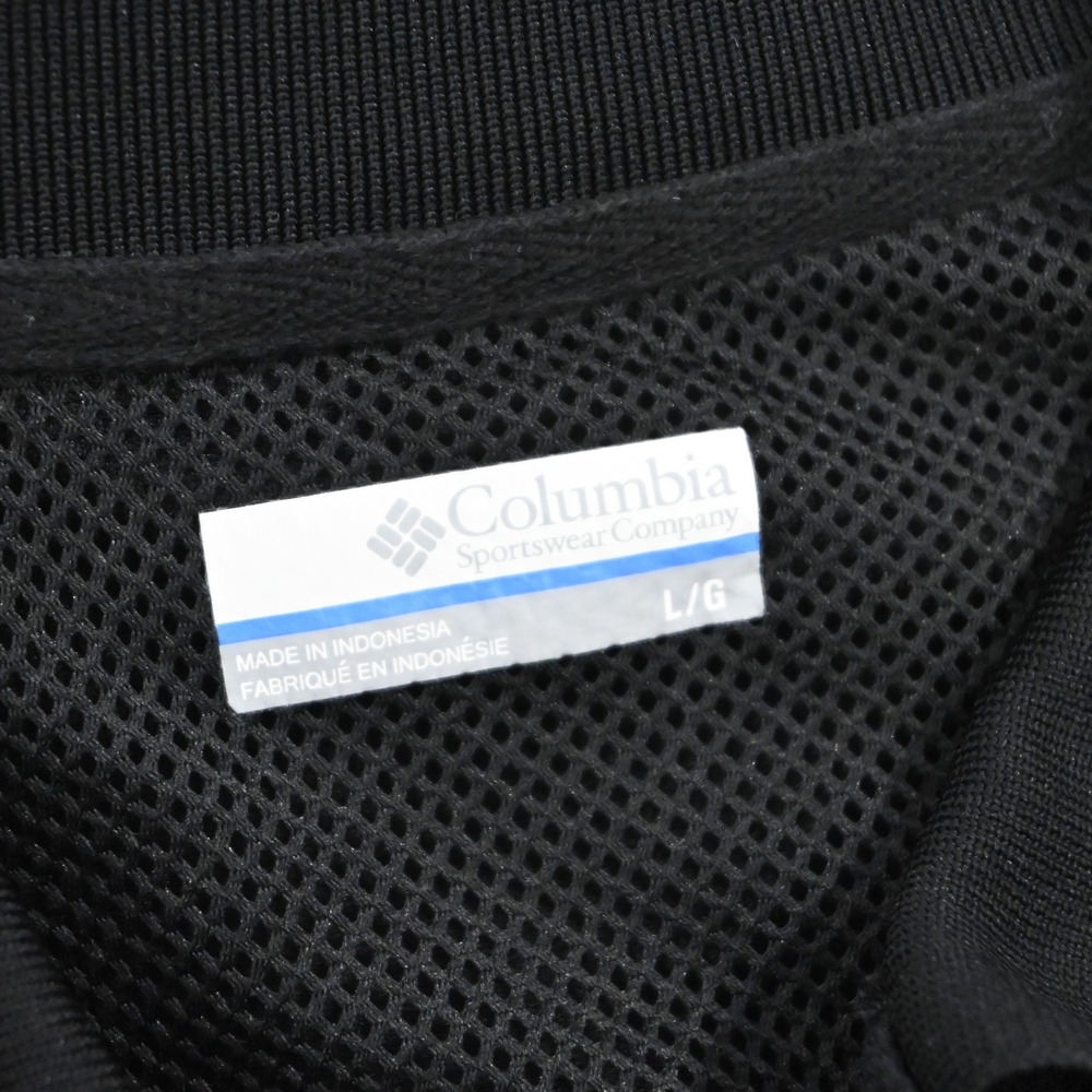 Columbia Polo Mens Large Black Georgia Bulldogs PFG Vented Performance Fishing - Picture 9 of 16